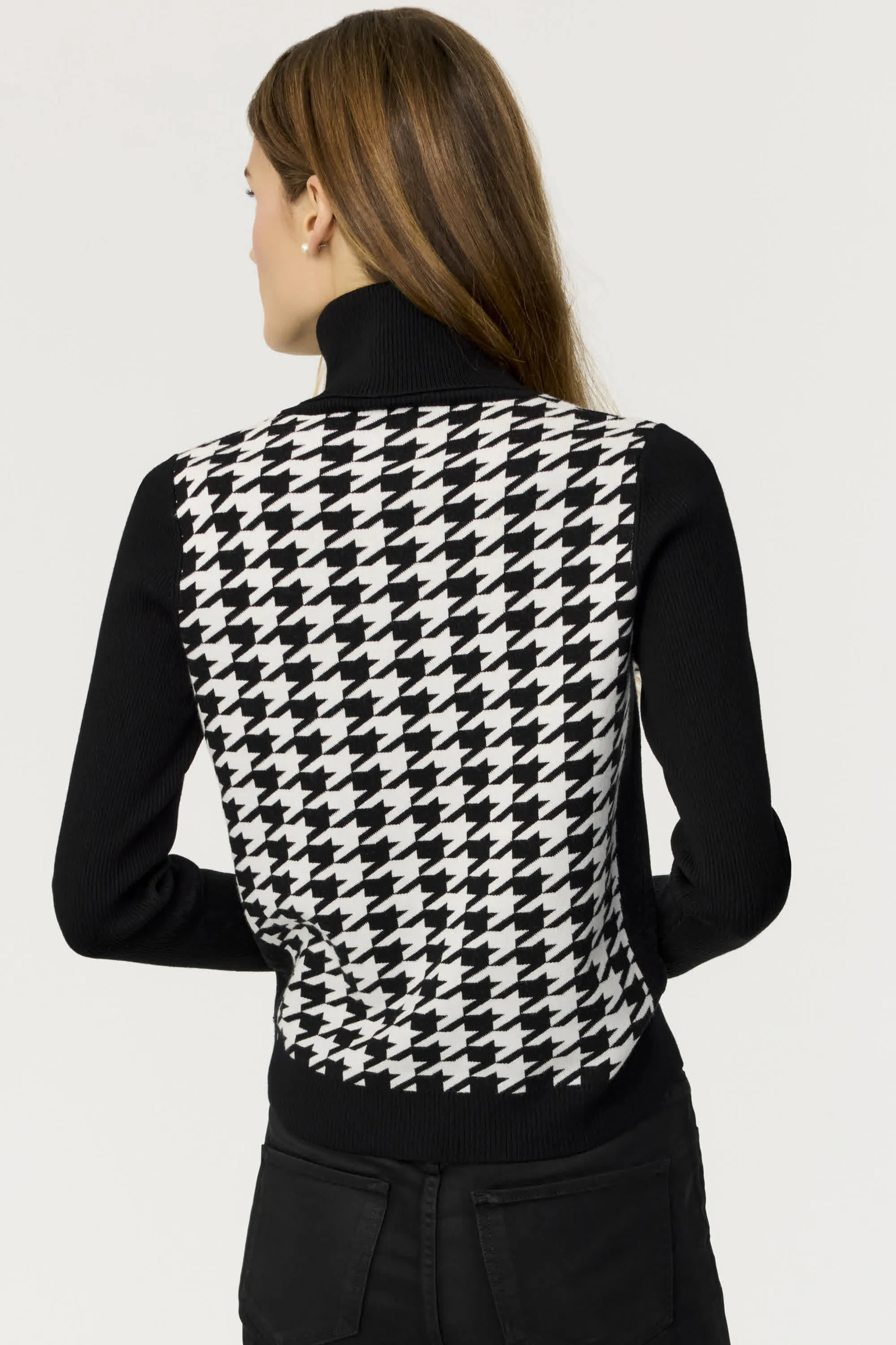 Morgan Houndstooth Sweater