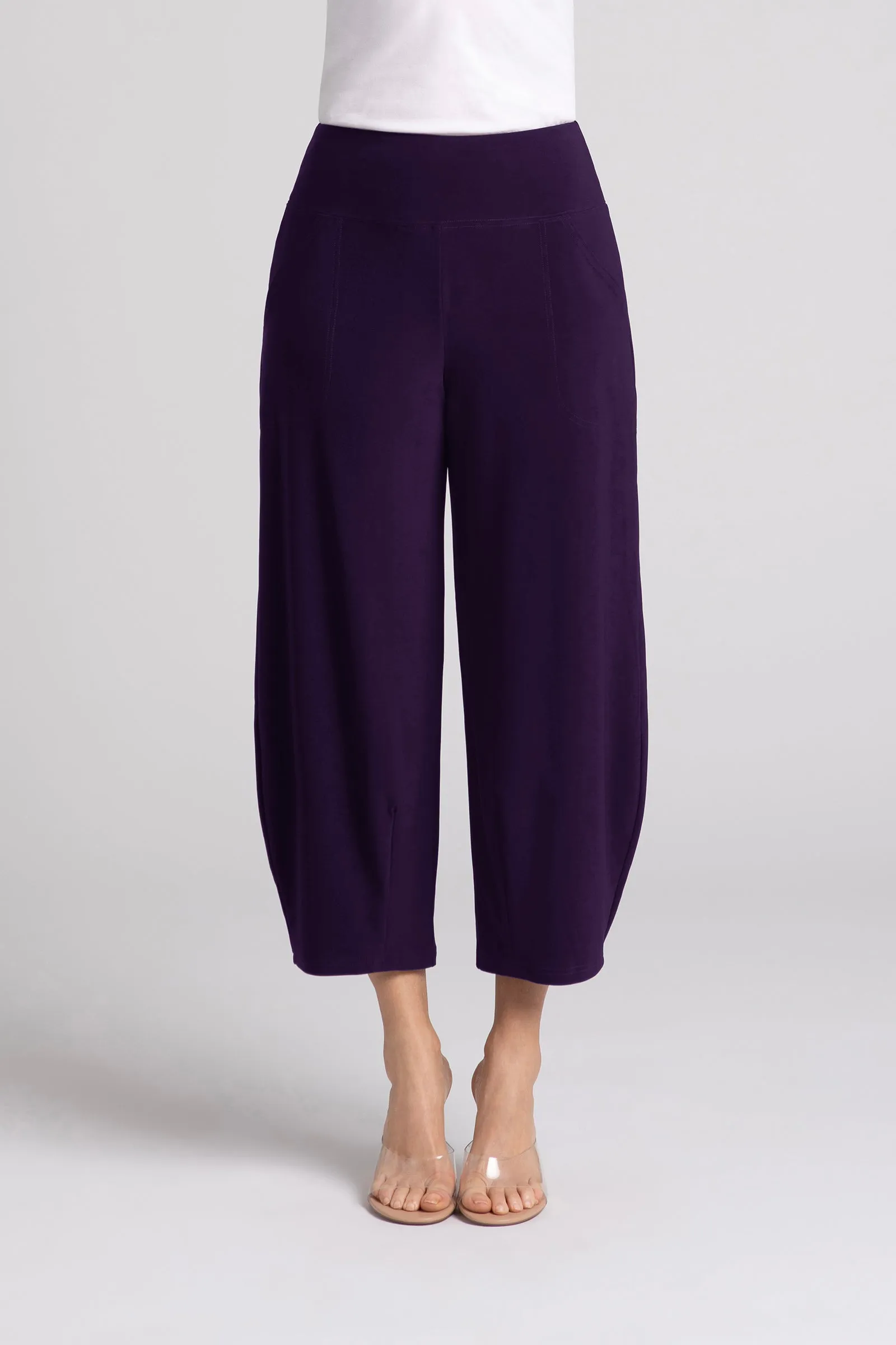 Narrow Lantern Pant | Blackberry