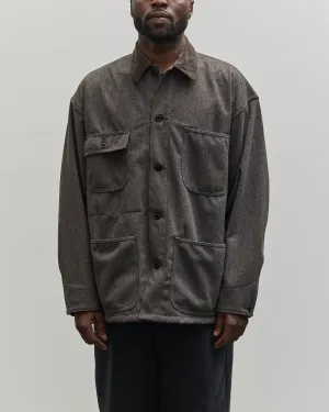 orSlow Relax Fit Coverall, Brown Houndstooth
