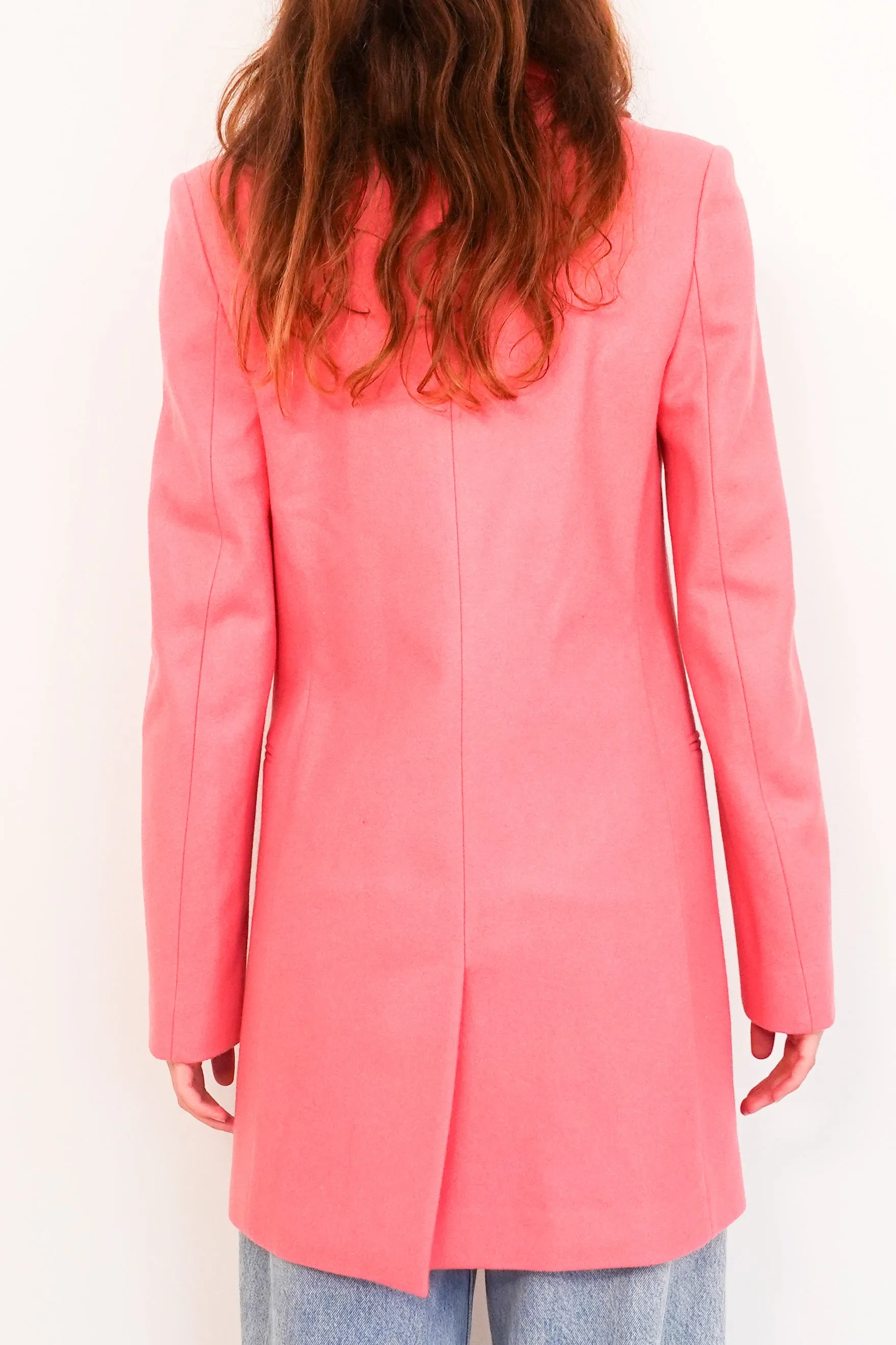 Pink virgin wool jacket