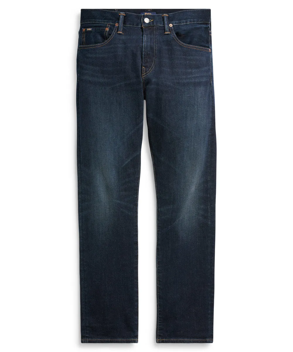 Polo Ralph Lauren Dark Wash Stretch Five-Pocket Jeans