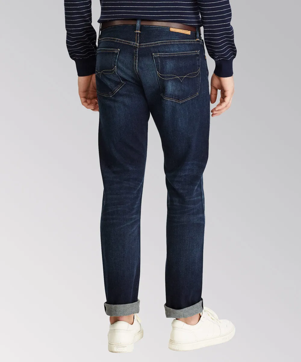 Polo Ralph Lauren Dark Wash Stretch Five-Pocket Jeans