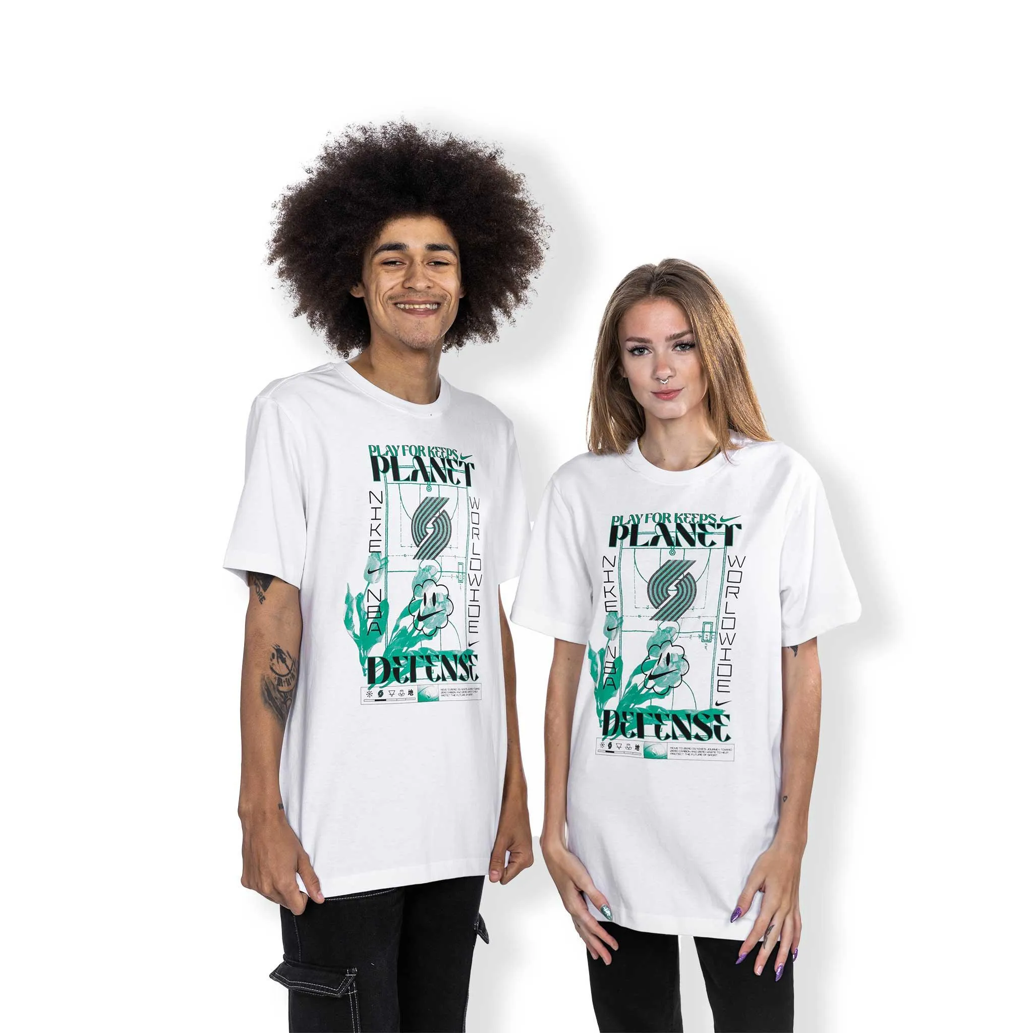 Portland Trail Blazers Nike Planet Defense T-shirt