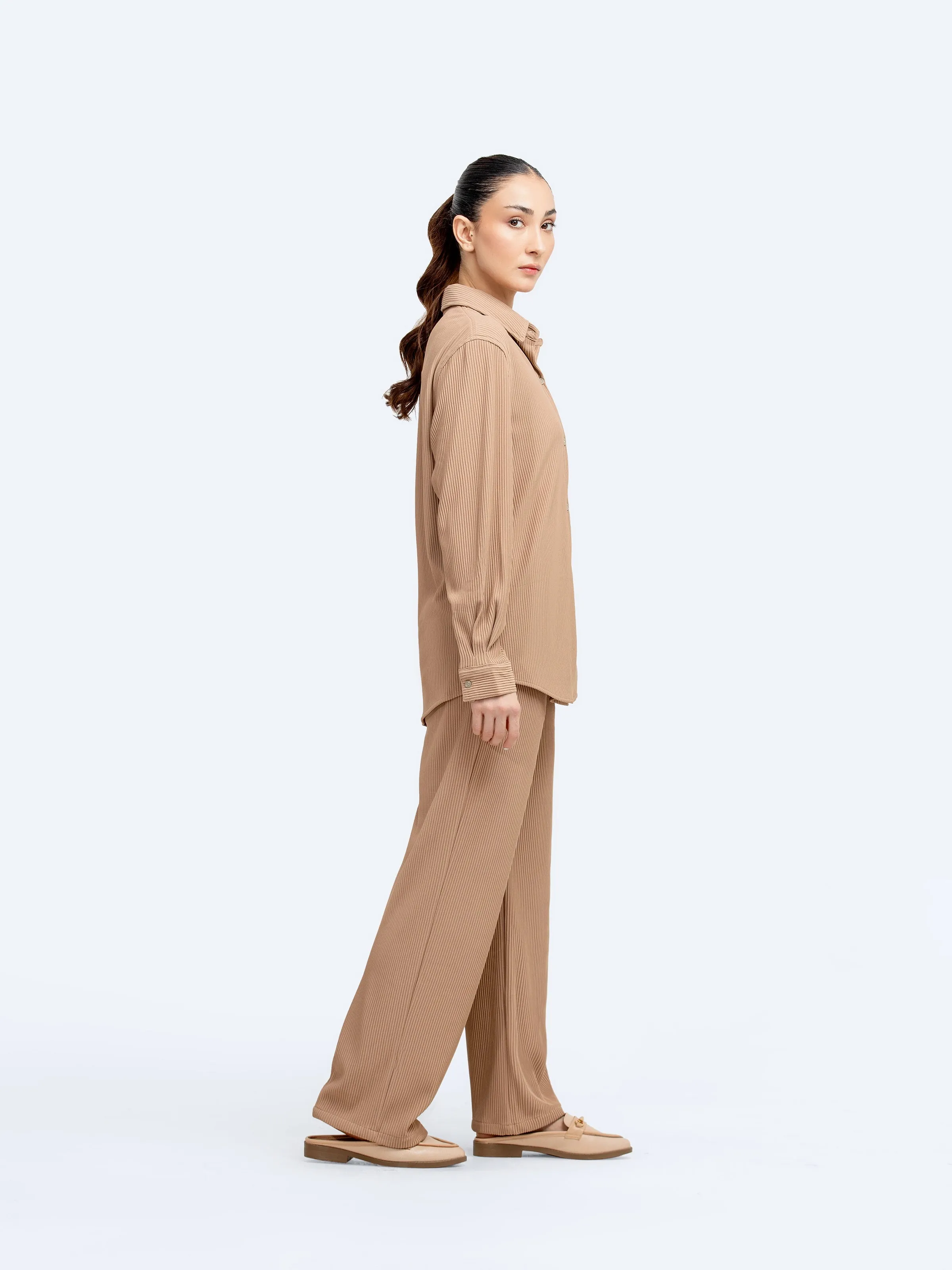 Relaxed Fit Textured Co-Ord Set - FWTCS5-102