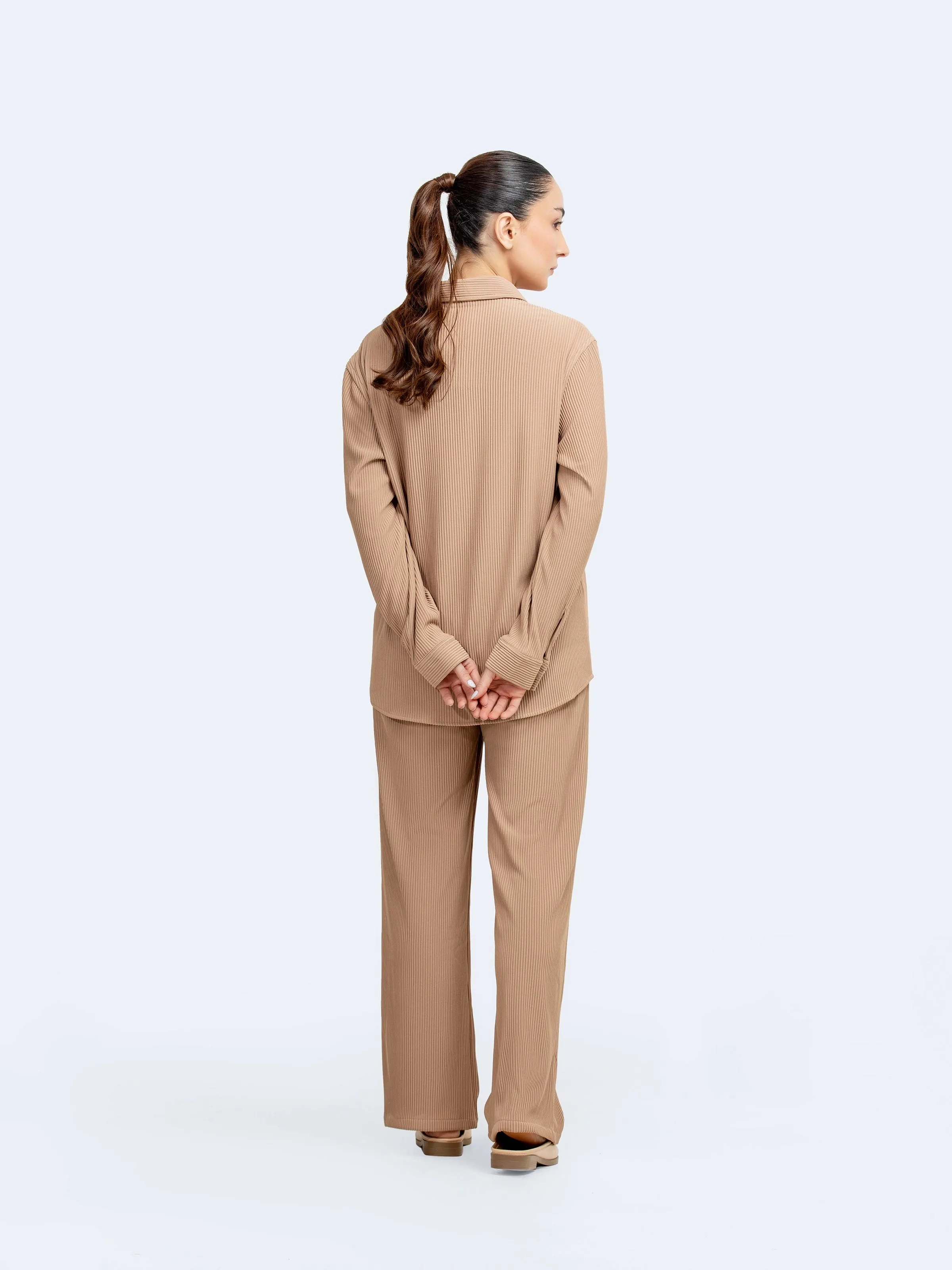 Relaxed Fit Textured Co-Ord Set - FWTCS5-102