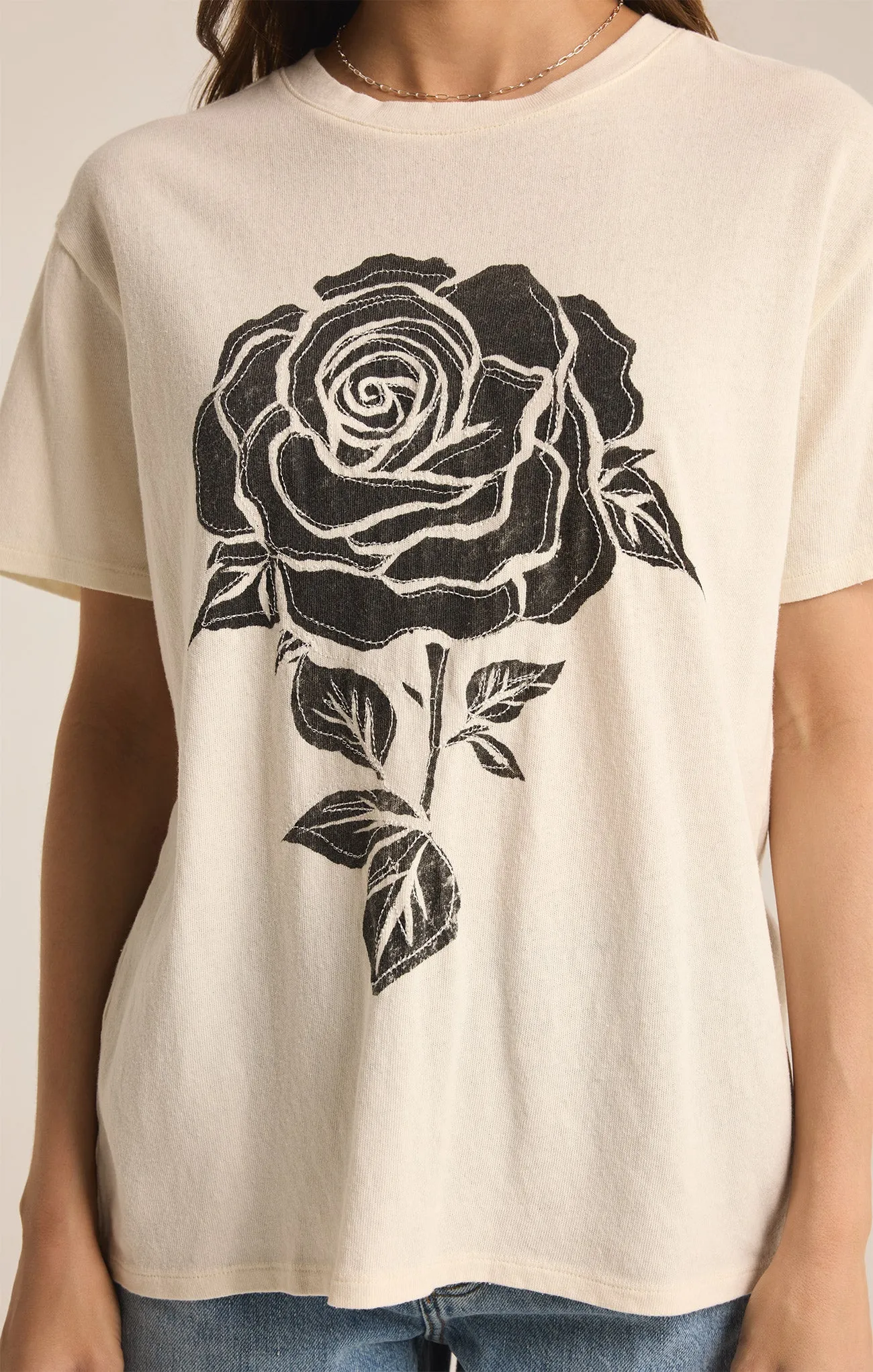 Rose Relaxed Tee