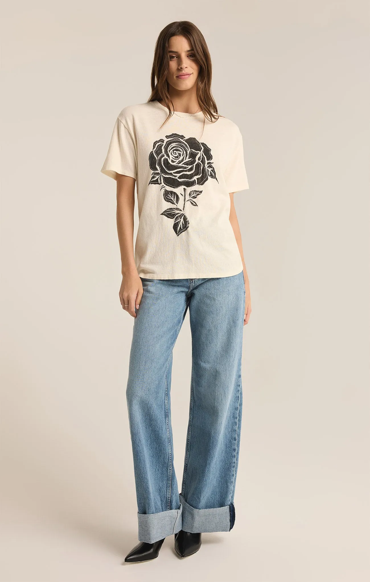 Rose Relaxed Tee