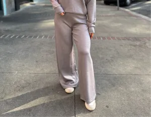 Spanx AirEssentials Wide Leg in Smoke Silver