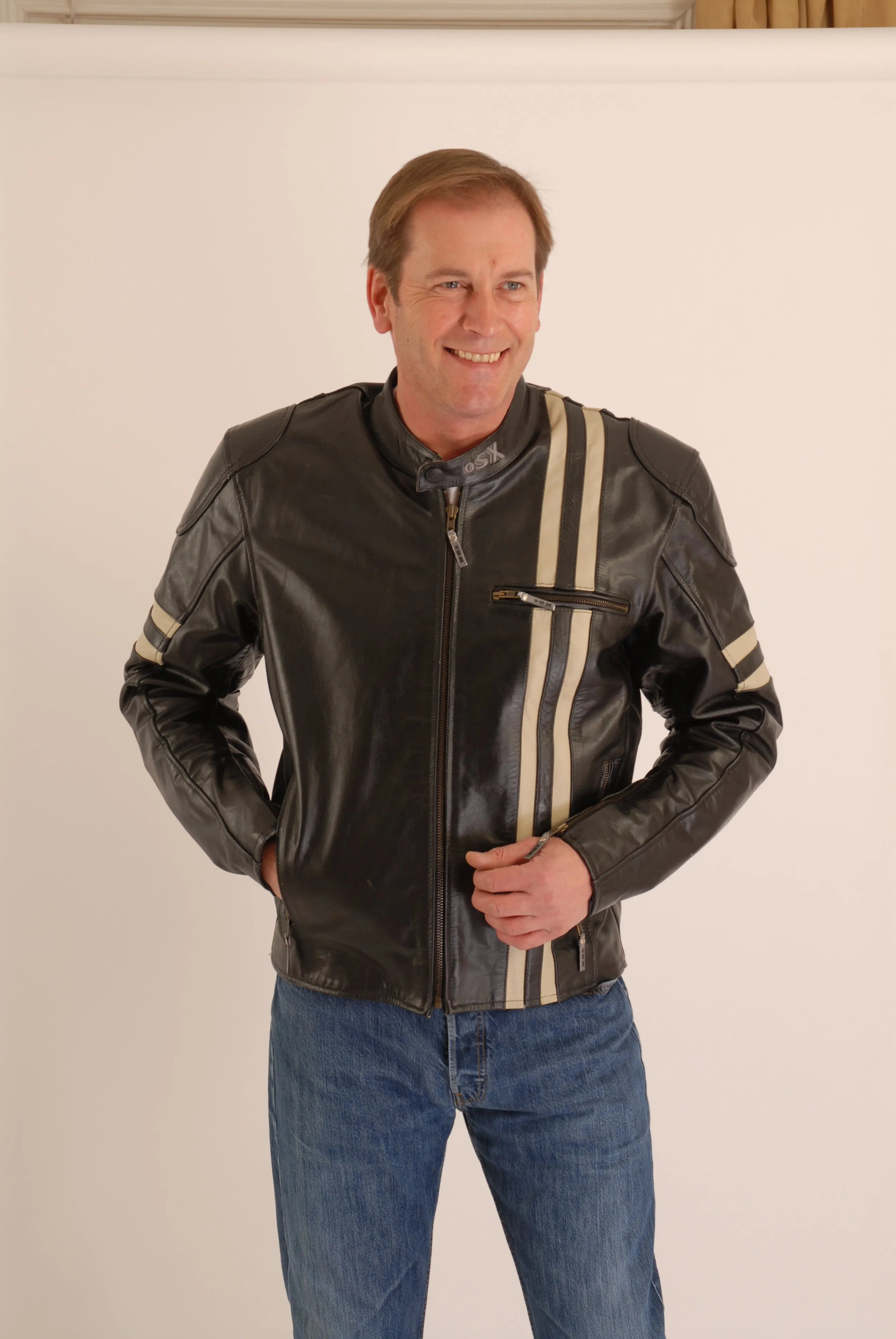 Sports Cowhide Leather Jacke Ritzt 180