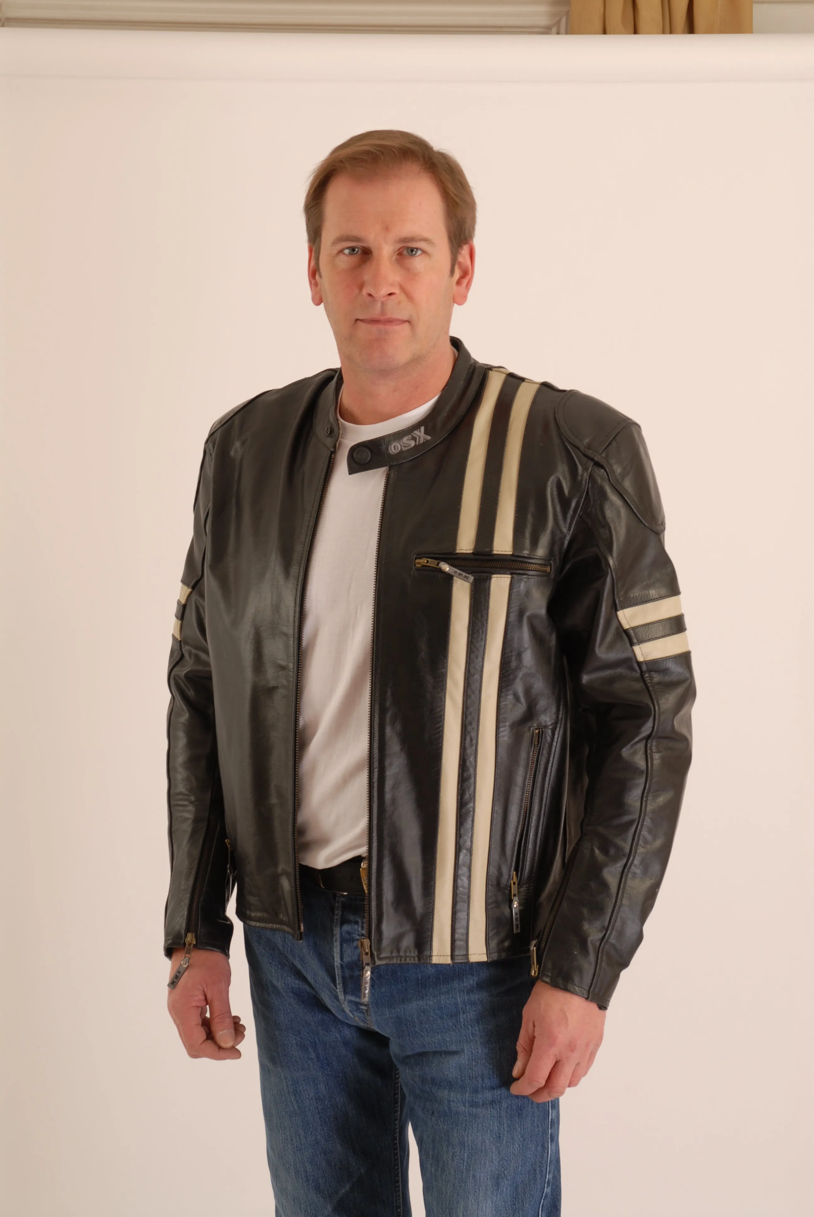Sports Cowhide Leather Jacke Ritzt 180
