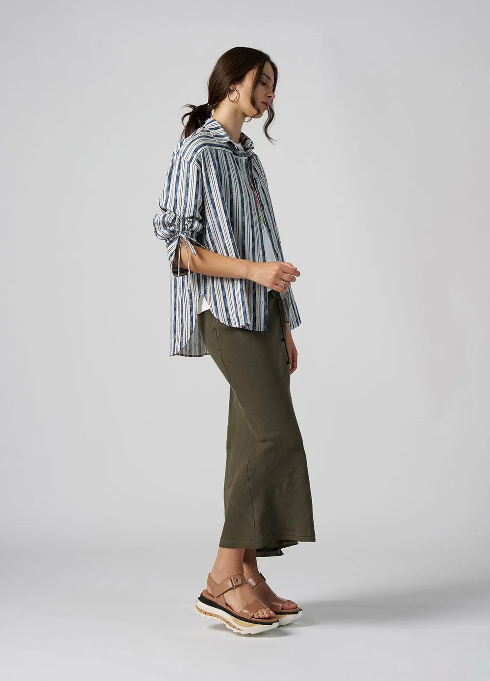 Spot The Stripe Linen Shirt