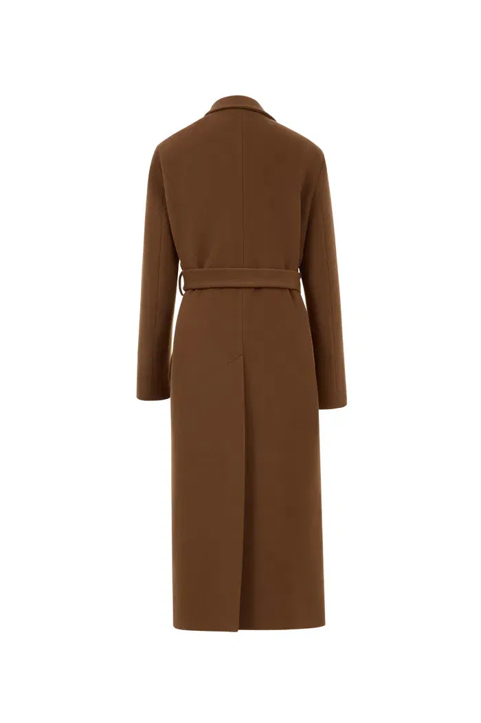 Stanley Robe Coat in Wool-Alpaca Melton