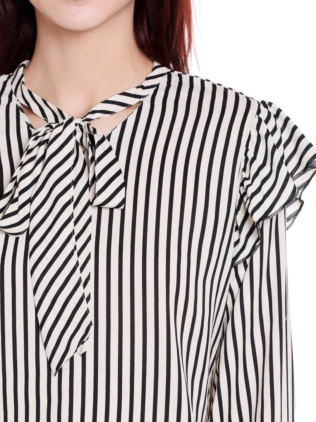 Style Quotient Womens Vertical Stripes Tops