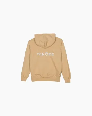 Tenore Logo Fleece Hoodie - KHAKI