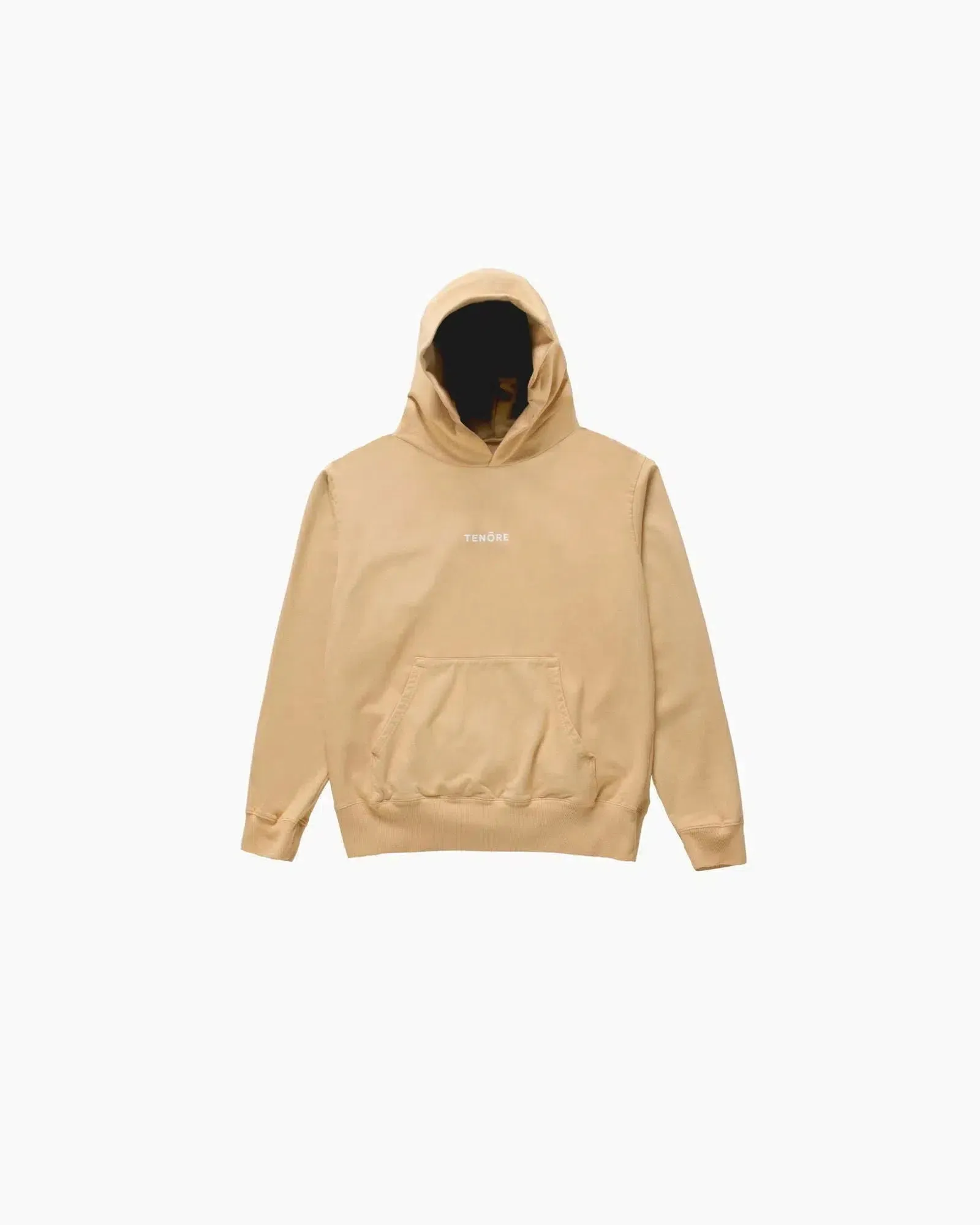 Tenore Logo Fleece Hoodie - KHAKI