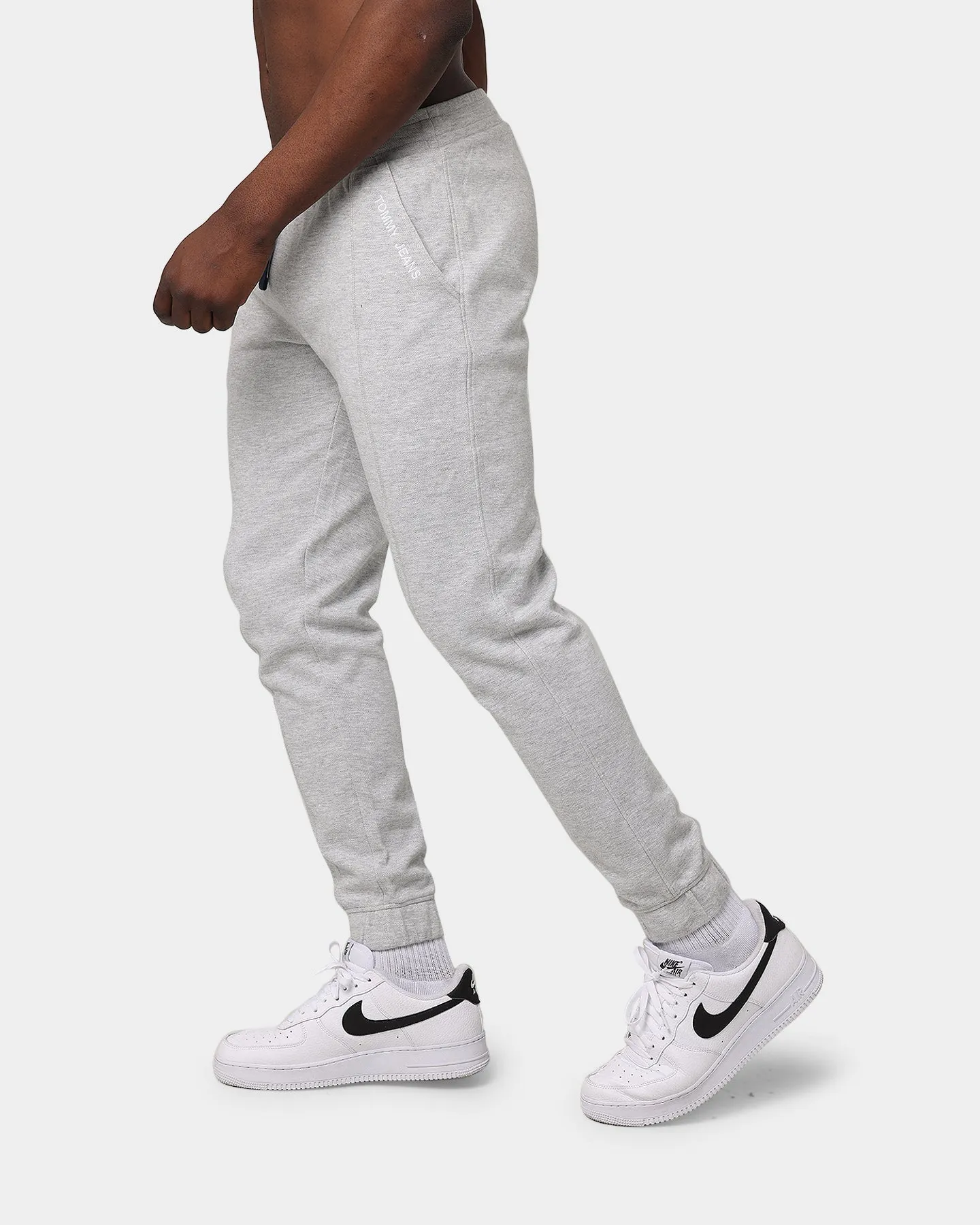 Tommy Jeans Scanton Knit Jogger Pant Light Grey Heather