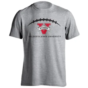 Valdosta State University VSU Blazers Football Laces Out Short Sleeve T-Shirt