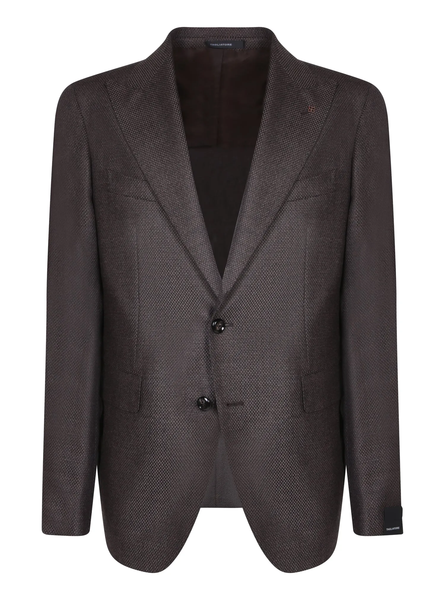 Vesuvio Hopsack Brown Jacket