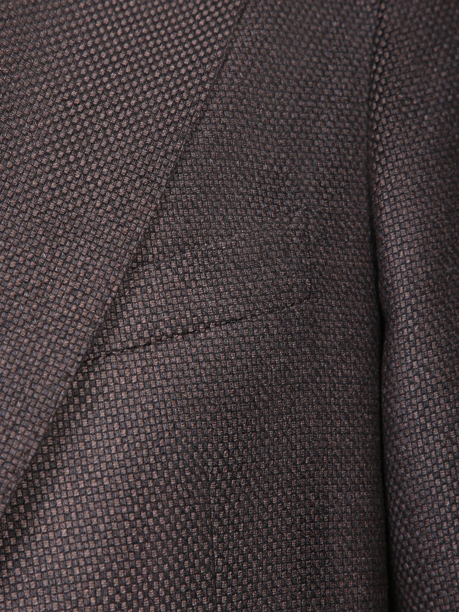 Vesuvio Hopsack Brown Jacket