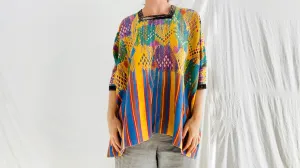 Vintage Guatemalan Huipil. San Juan Sacatepequez. Hand-woven