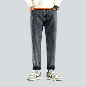 Vintage men's mid-waist jeans