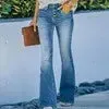 Women's Classic Blue Flared Jeans | Perfect for Everyday Wear