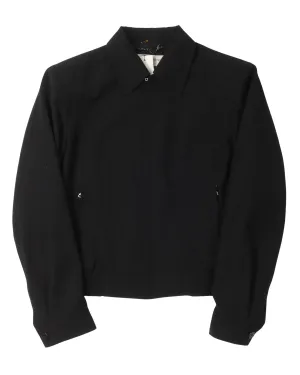 Wool Blend Blouson