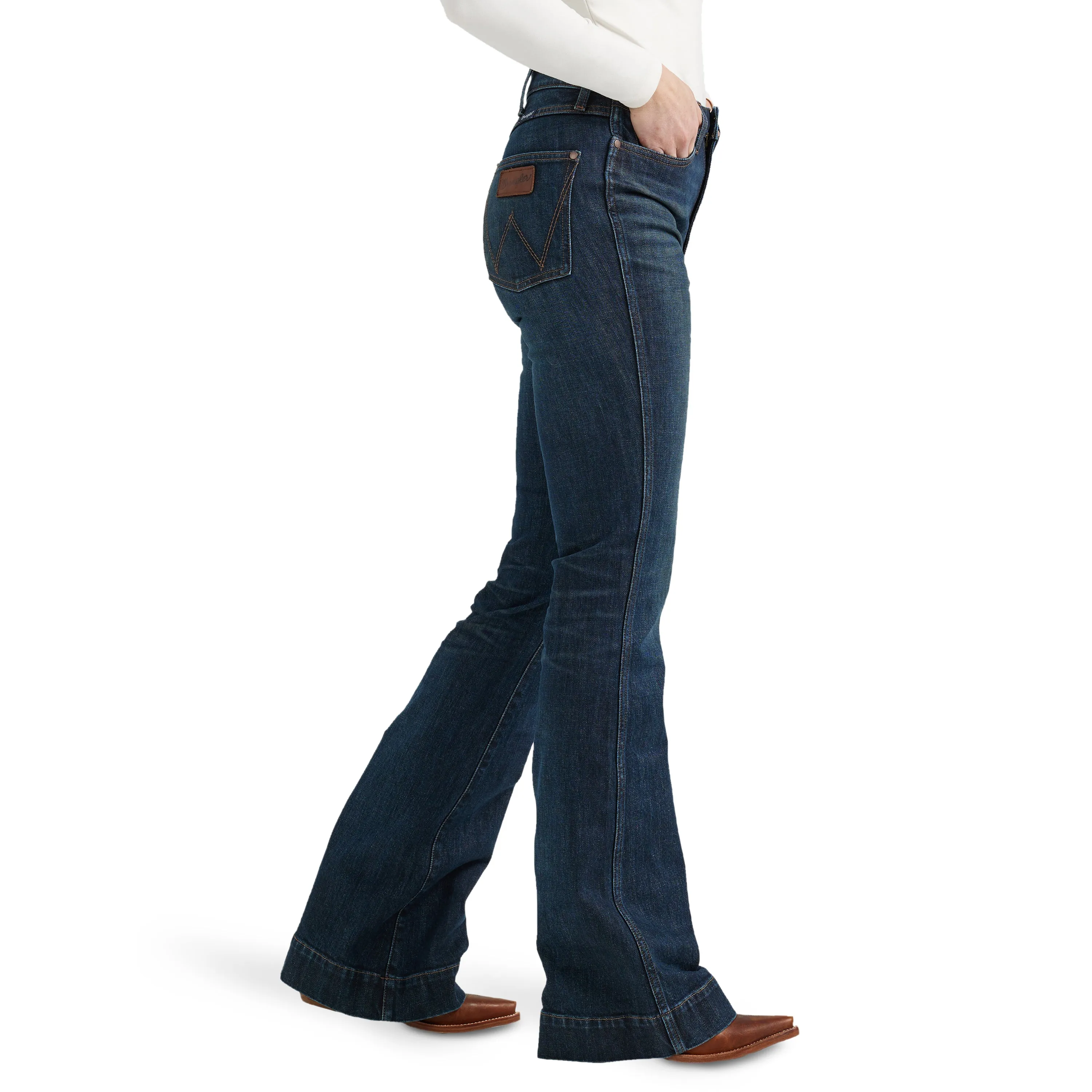 Wrangler Women's Retro Bailey Trouser Beau