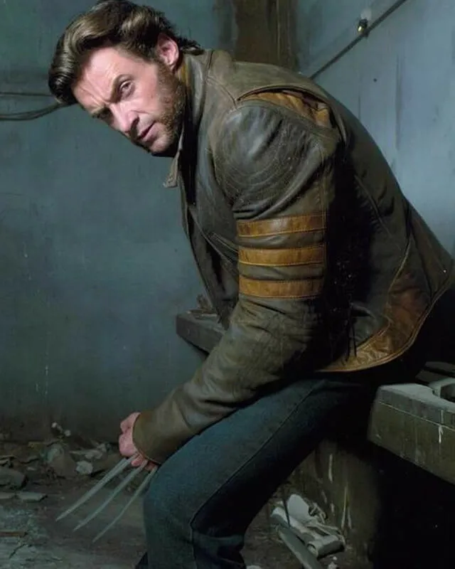 X-Men Origins: Wolverine Hugh Jackman Leather Jacket