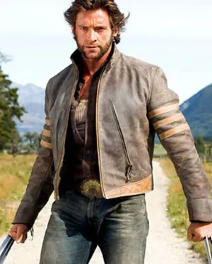 X-Men Origins: Wolverine Hugh Jackman Leather Jacket