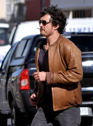 ZULU LEATHER JACKET WORN BY ORLANDO BLOOM