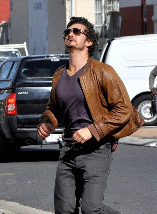 ZULU LEATHER JACKET WORN BY ORLANDO BLOOM