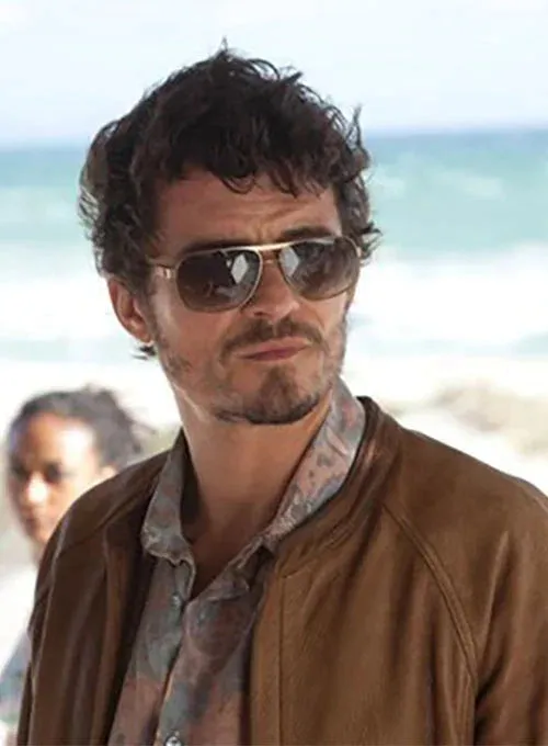 ZULU LEATHER JACKET WORN BY ORLANDO BLOOM